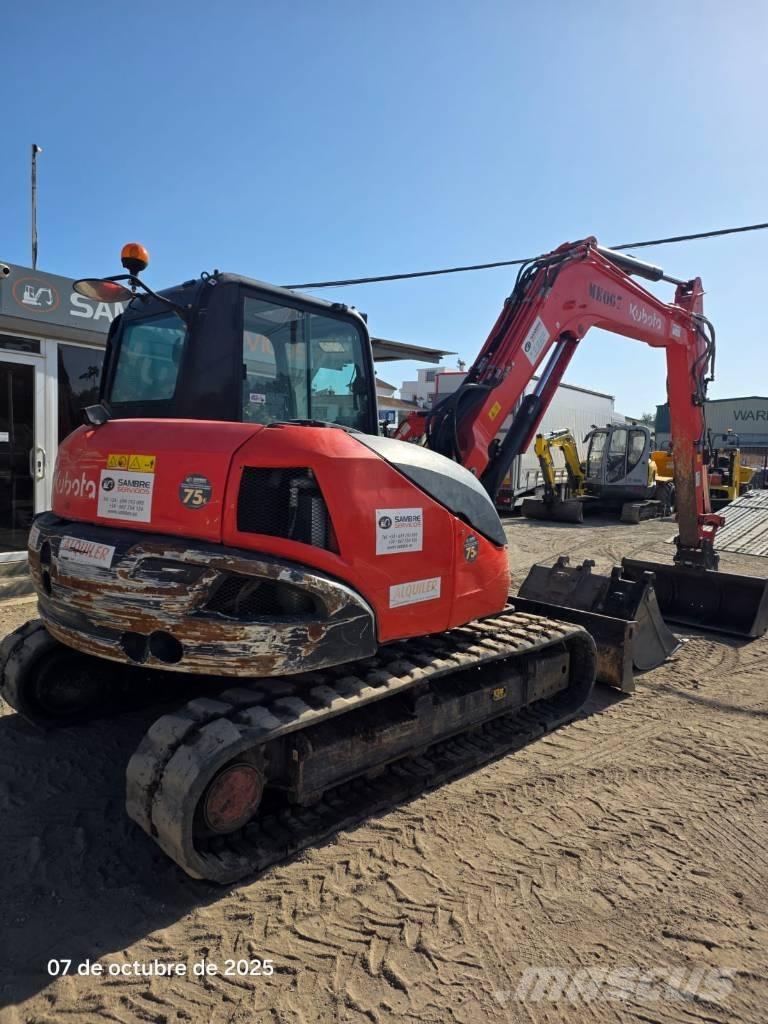 Kubota KX80-4a2 Midikaivukoneet 7t - 12t