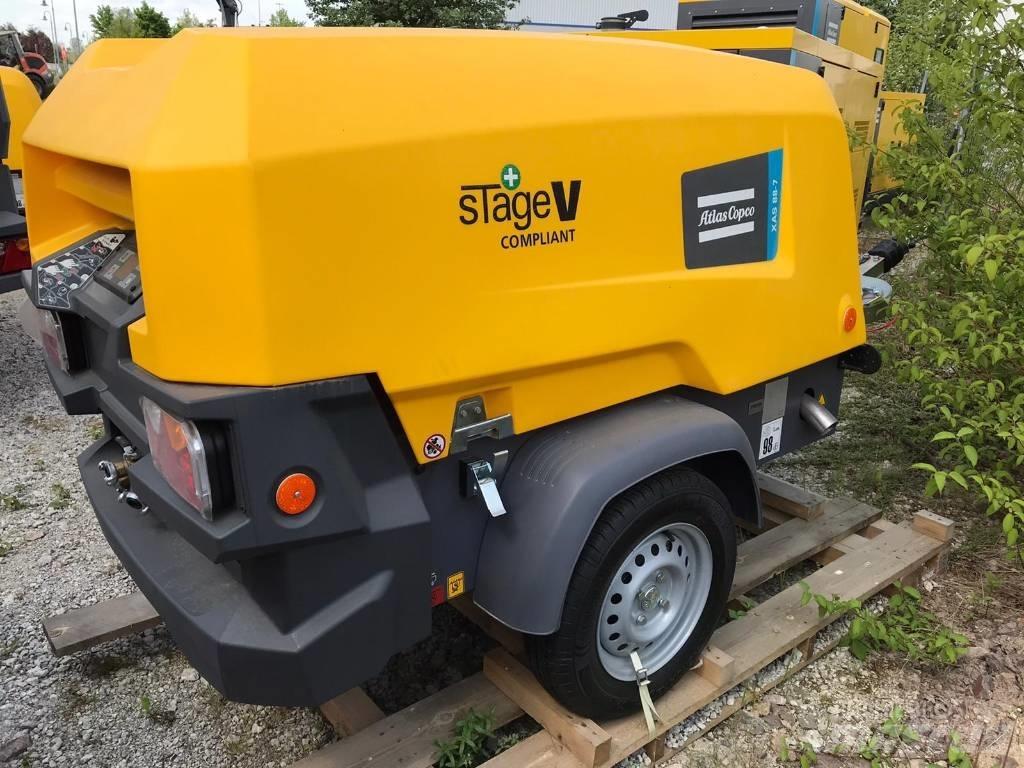 Atlas Copco XAS 88-7 Kompressorit