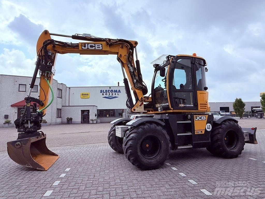 JCB Hydradig 110W Pyöräkaivukoneet
