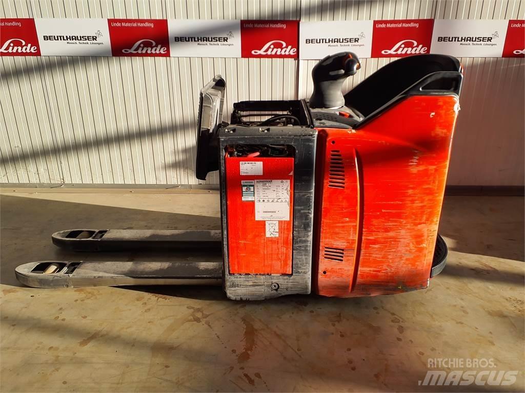 Linde T20SP kurz Lavansiirtotrukit