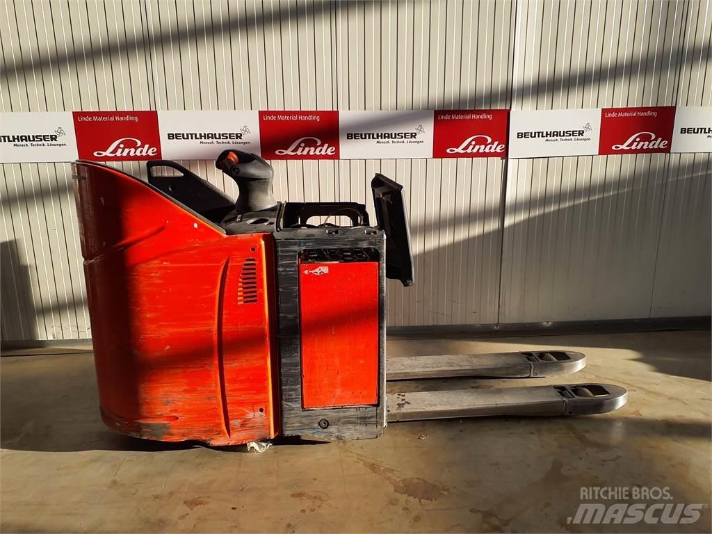 Linde T20SP kurz Lavansiirtotrukit