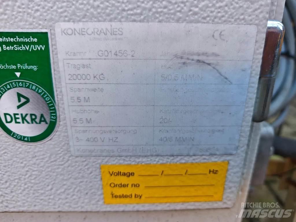 Konecranes 20 Ton Siltanosturit