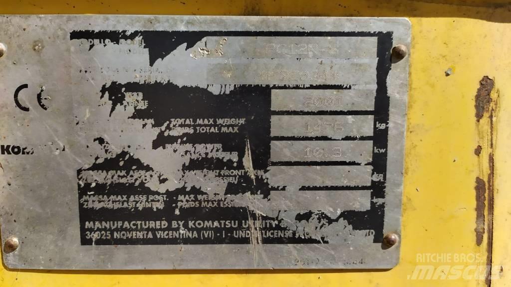 Komatsu PC 12 R-8 Minikaivukoneet < 7t