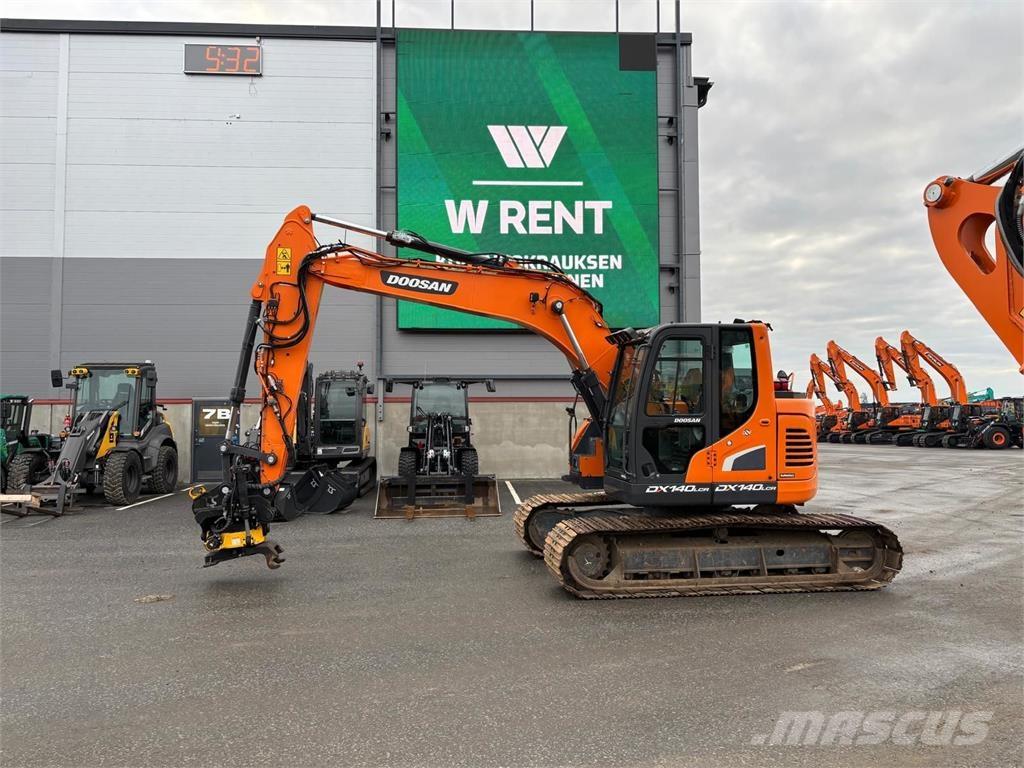 Doosan DX140LCR-5 Telakaivukoneet