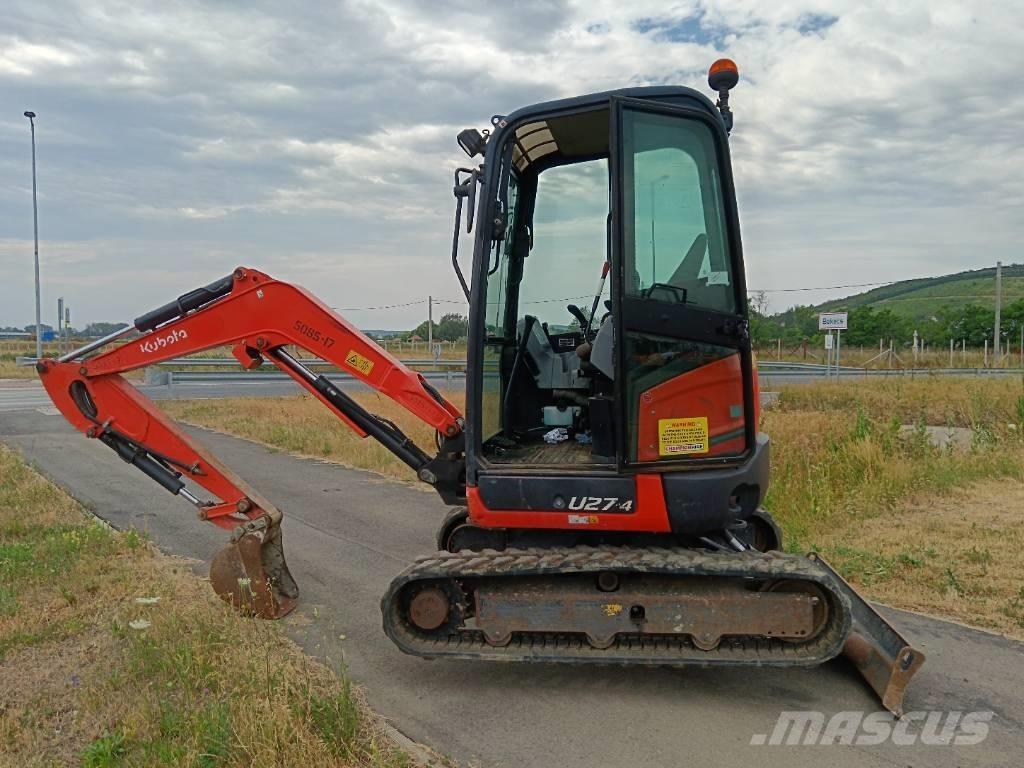 Kubota U 27-4 Minikaivukoneet < 7t