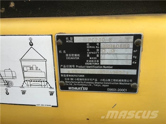 Komatsu PC 200-8 Telakaivukoneet