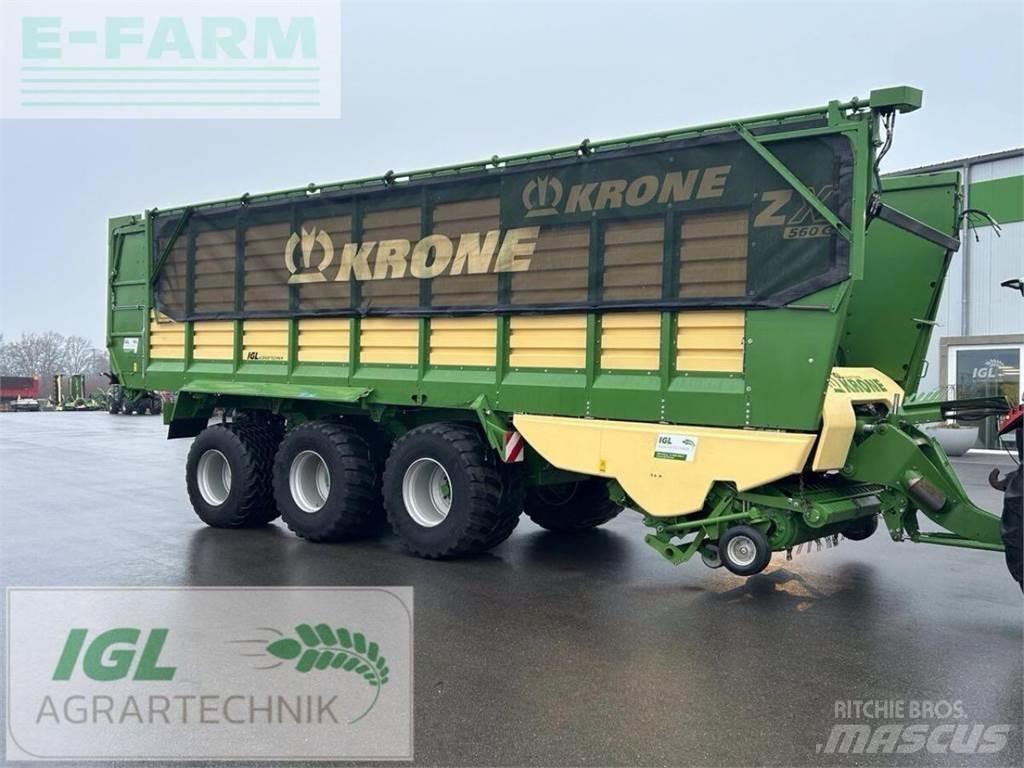 Krone zx 560 gl Viljavaunut