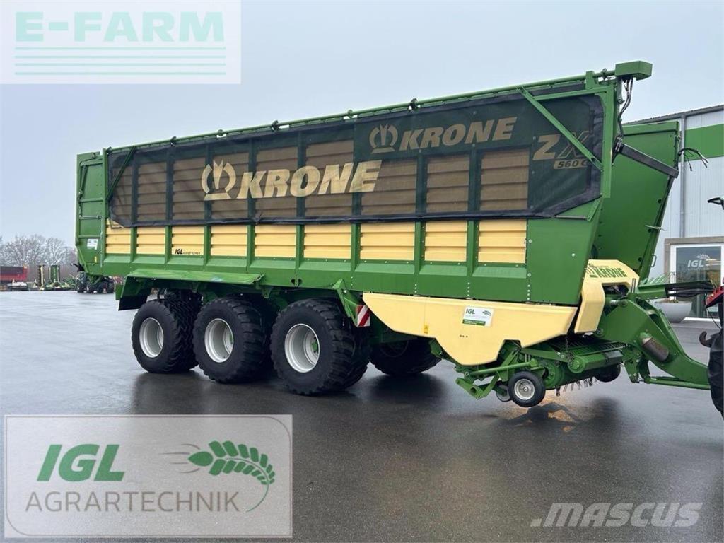 Krone zx 560 gl Viljavaunut