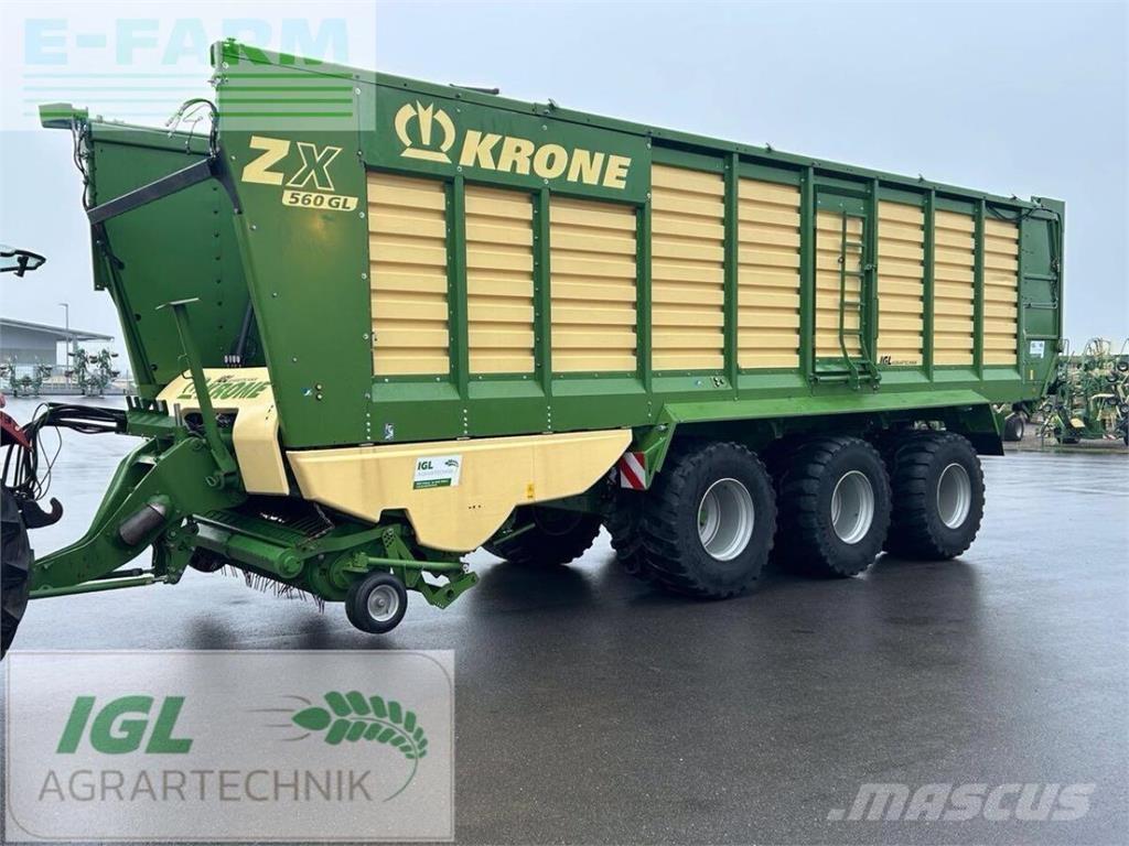 Krone zx 560 gl Viljavaunut