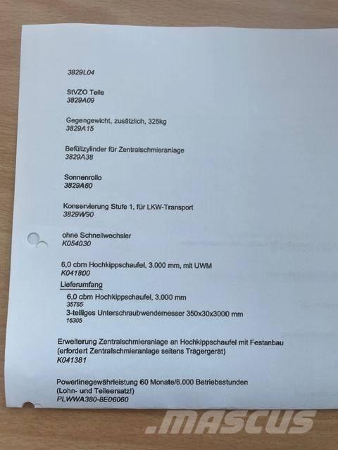 Komatsu WA 380-8 Pyöräkuormaajat