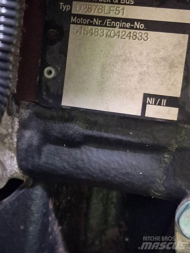 MAN D2676 LF51 Moottorit