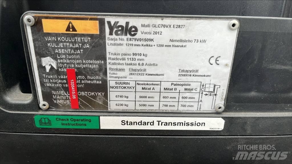 Yale GLP 70 GC Nestekaasutrukit