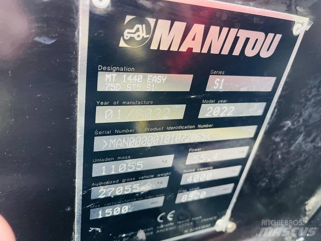 Manitou MT 1440 Easy Kurottajat