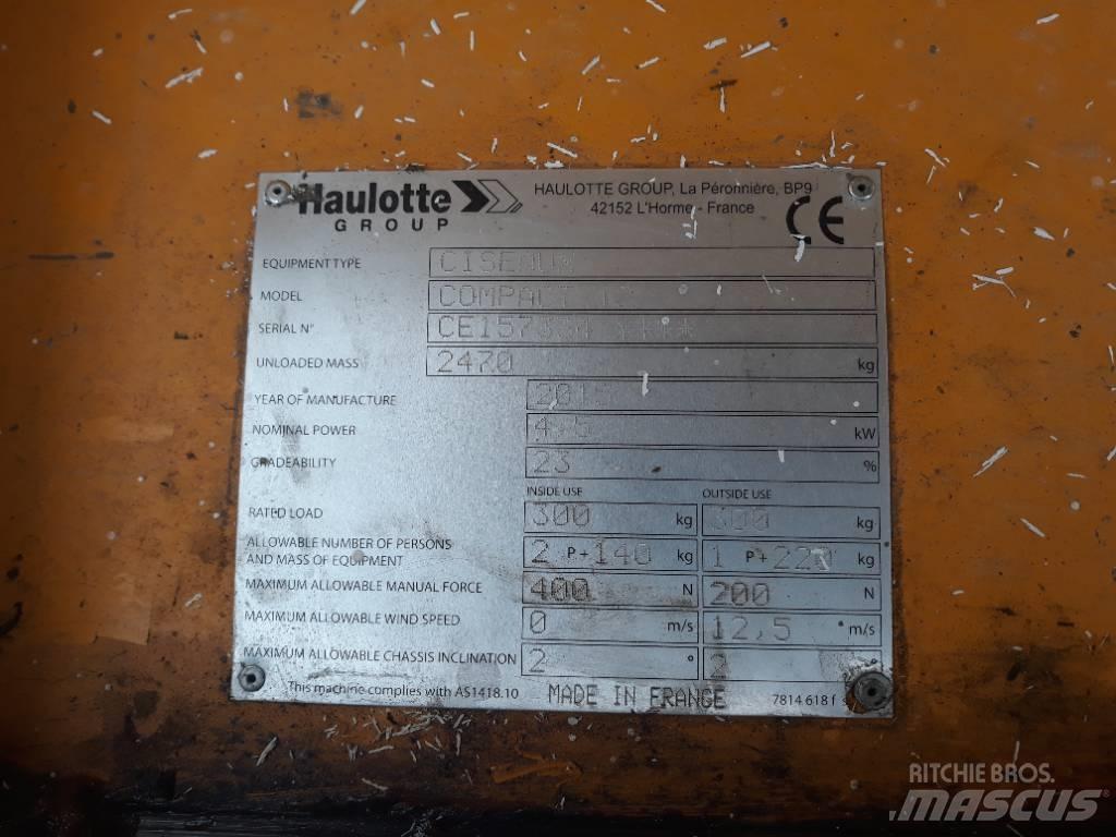 Haulotte Compact 12 Saksilavat