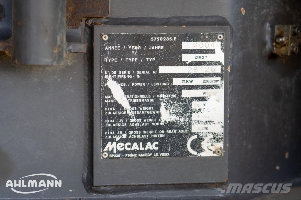 Mecalac 12 MXT Pyöräkaivukoneet