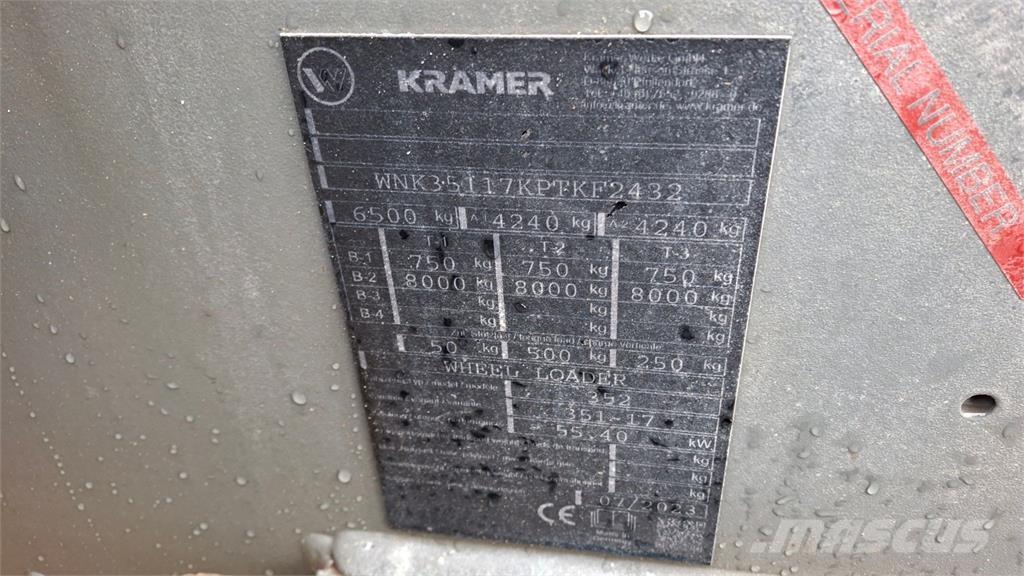 Kramer 8085T Pienkuormaajat