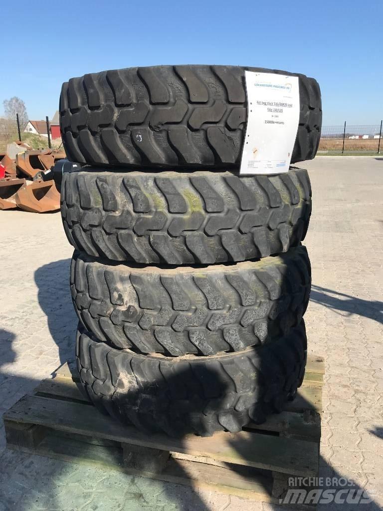 Dunlop 365/80R20 Renkaat ja vanteet