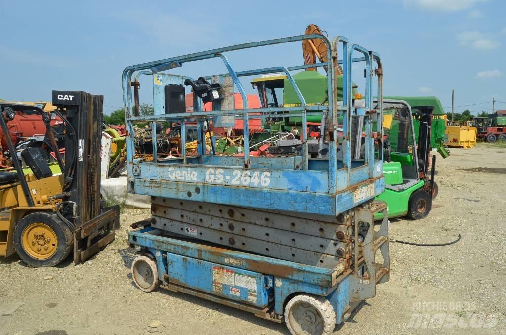 Genie GS 2646 Saksilavat