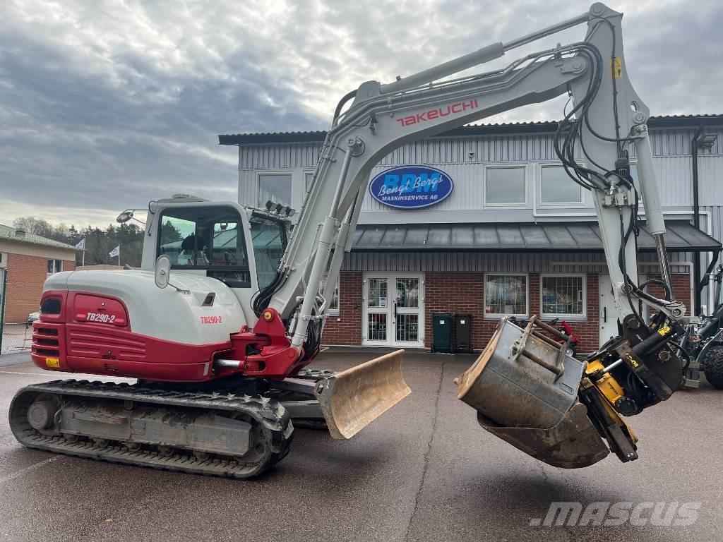 Takeuchi TB 290-2 Midikaivukoneet 7t - 12t