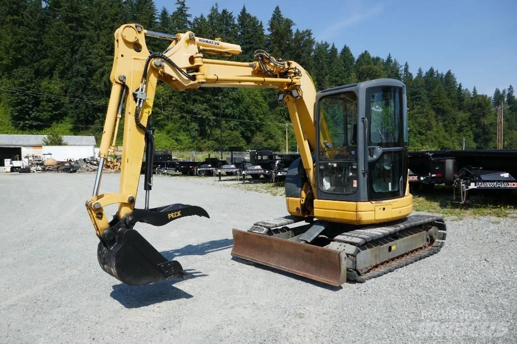 Komatsu PC58UU-5 Minikaivukoneet < 7t