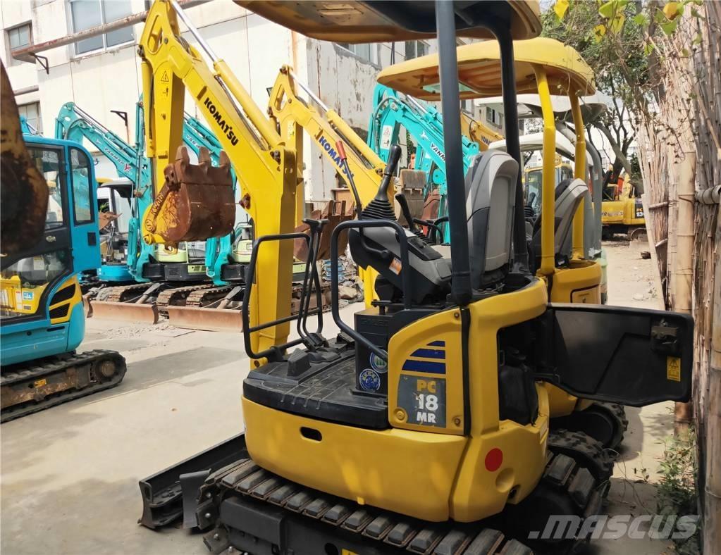 Komatsu PC18MR-3 Minikaivukoneet < 7t