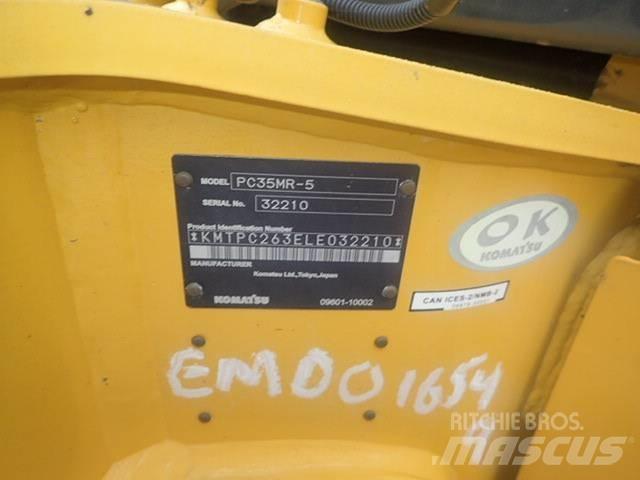 Komatsu PC35MR-5 Minikaivukoneet < 7t