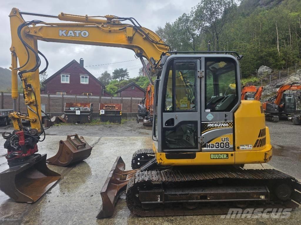 Kato HD 308 US Midikaivukoneet 7t - 12t