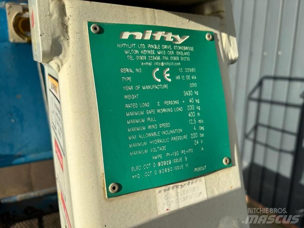 Niftylift HR 12 Kuukulkijat