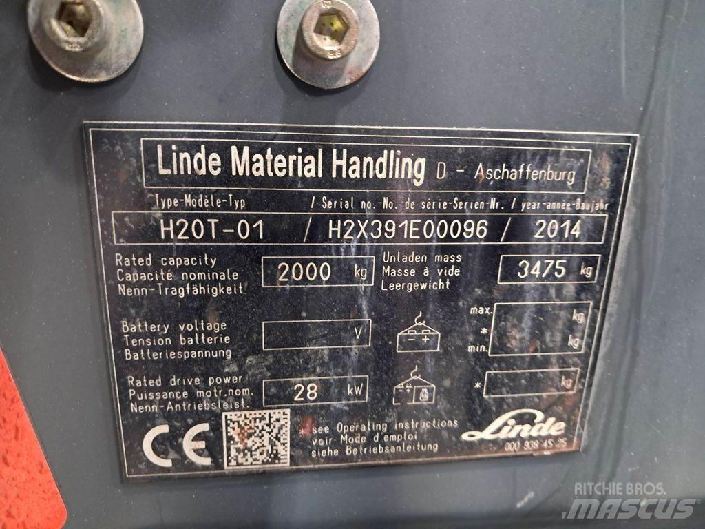 Linde H20T-01 Nestekaasutrukit