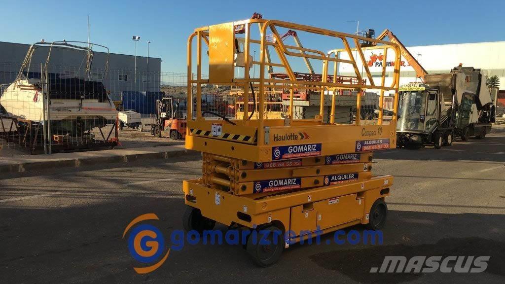 Haulotte Compact 10 Saksilavat