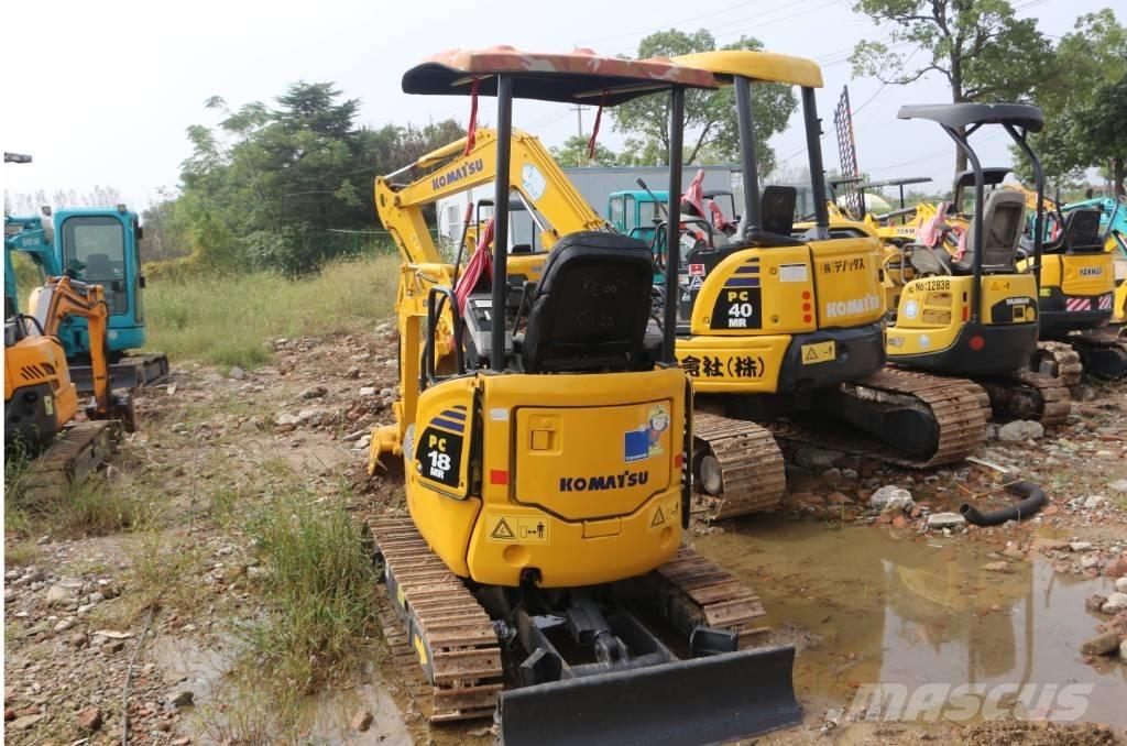 Komatsu PC 18 MR Minikaivukoneet < 7t