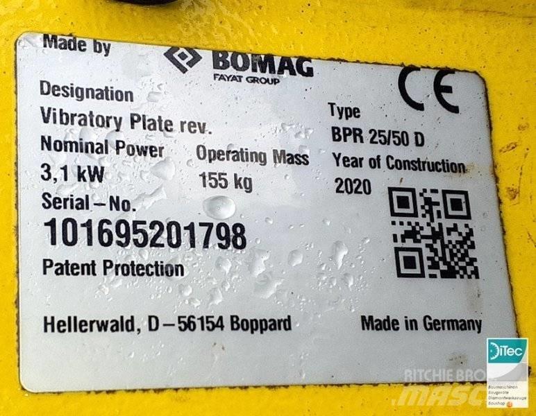 Bomag BPR 25/50 D Tärylevyt