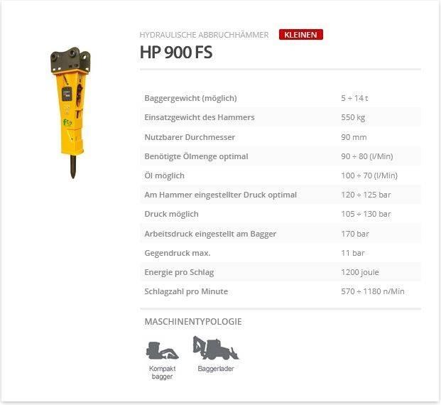 Indeco HP 900 FS Iskuvasarat