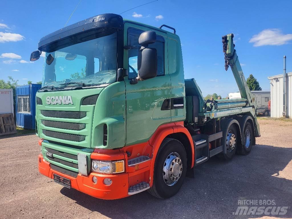 Scania G440LB 6x2 Kontti-/tasonostoautot