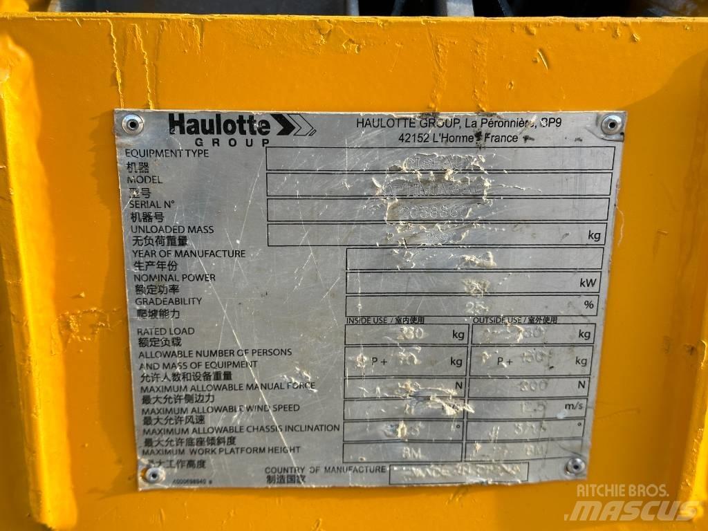 Haulotte OPTIMUM 8 Saksilavat