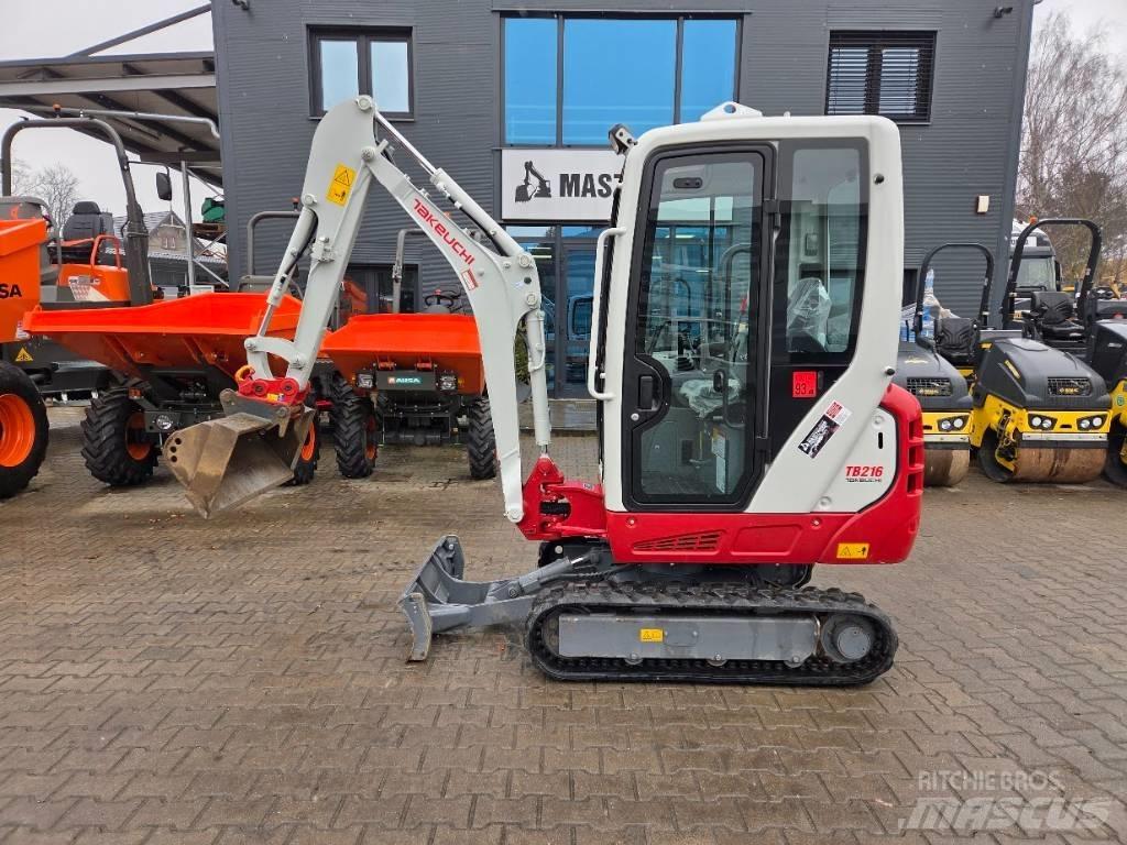 Takeuchi TB 216 Minikaivukoneet < 7t