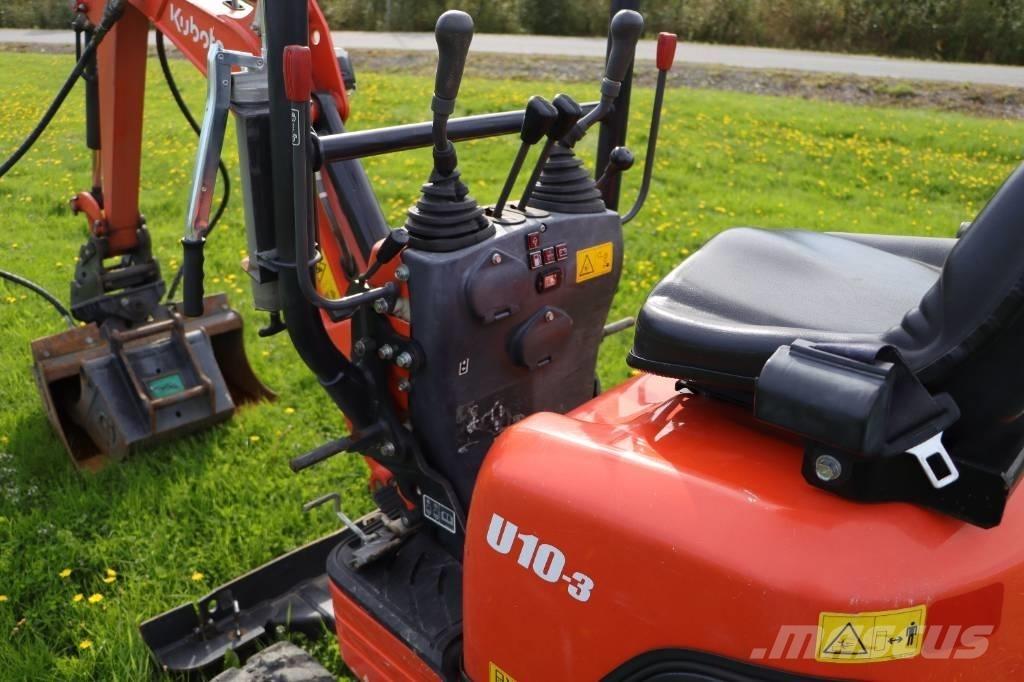 Kubota U10-3 Minikaivukoneet < 7t