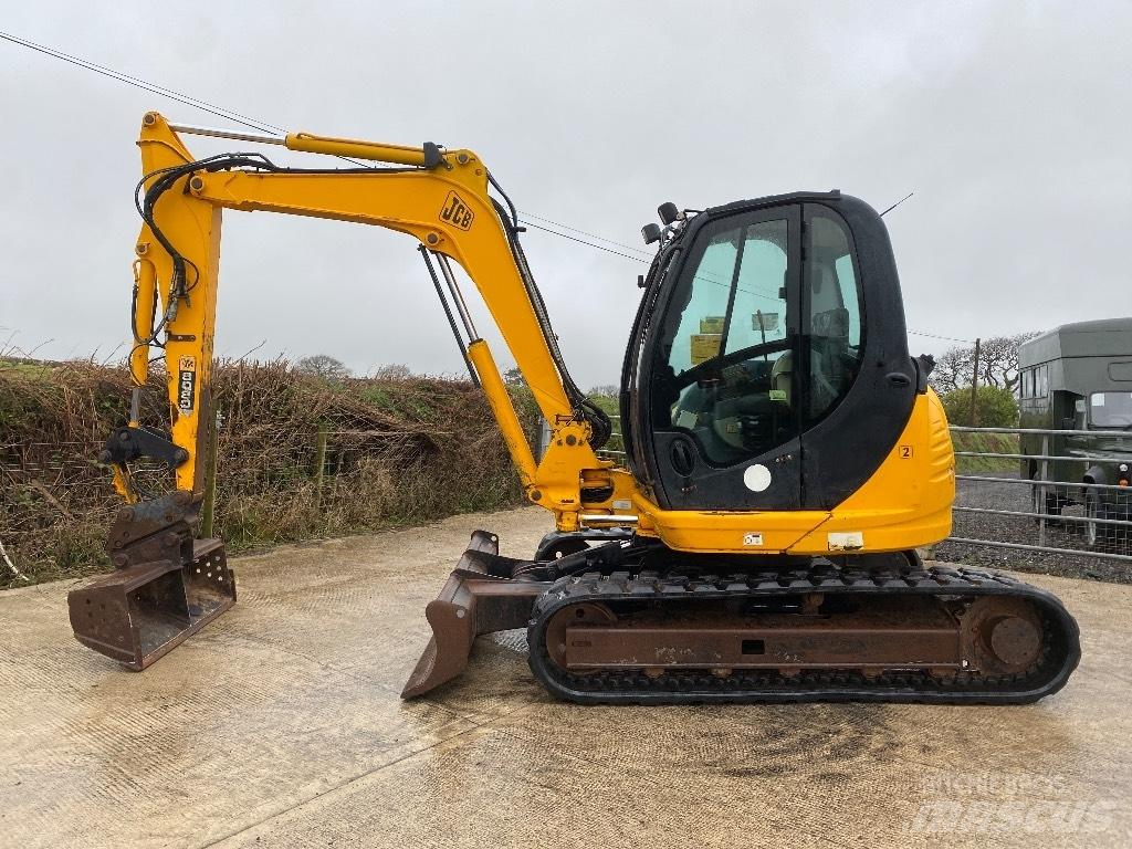 JCB 8080 Midikaivukoneet 7t - 12t