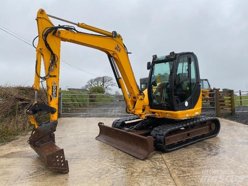 JCB 8080 Midikaivukoneet 7t - 12t