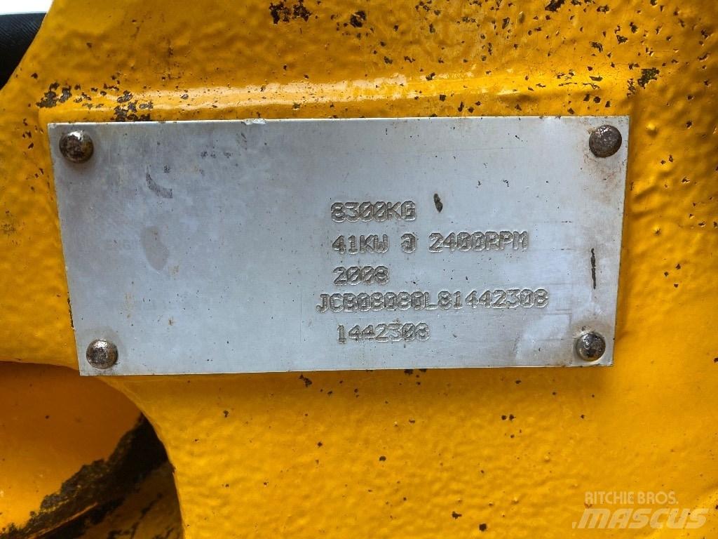 JCB 8080 Midikaivukoneet 7t - 12t
