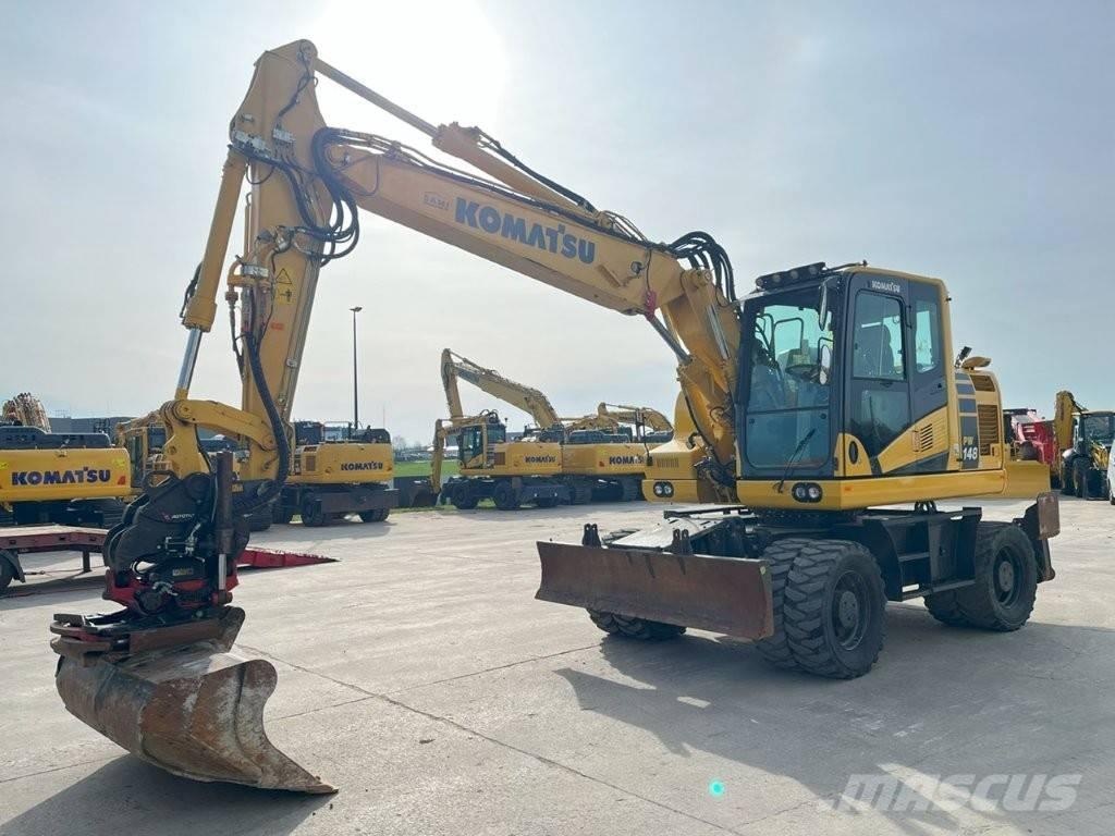 Komatsu PW 148-11 Pyöräkaivukoneet