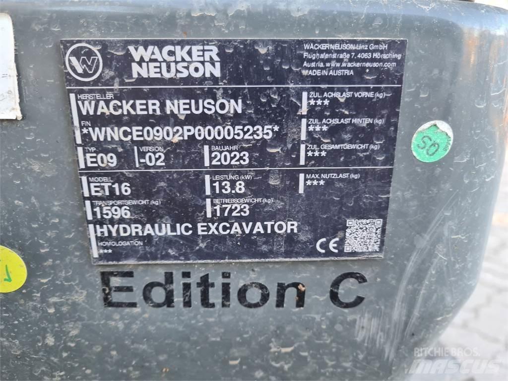 Wacker Neuson ET16 Telakaivukoneet