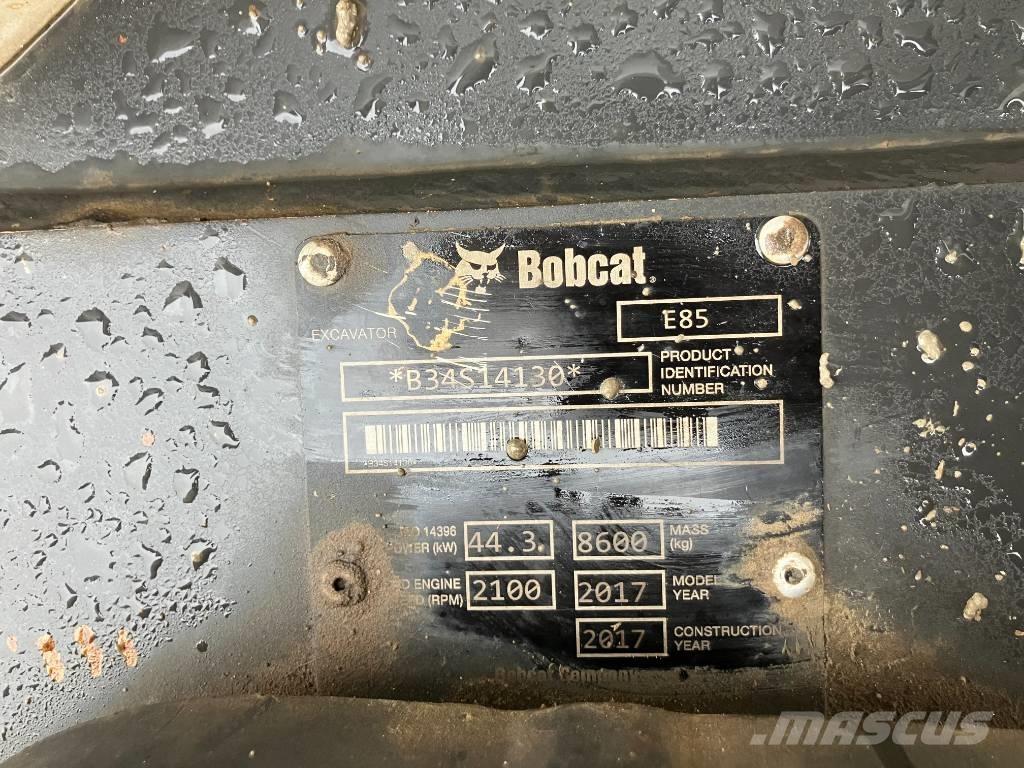 Bobcat E 85 Midikaivukoneet 7t - 12t