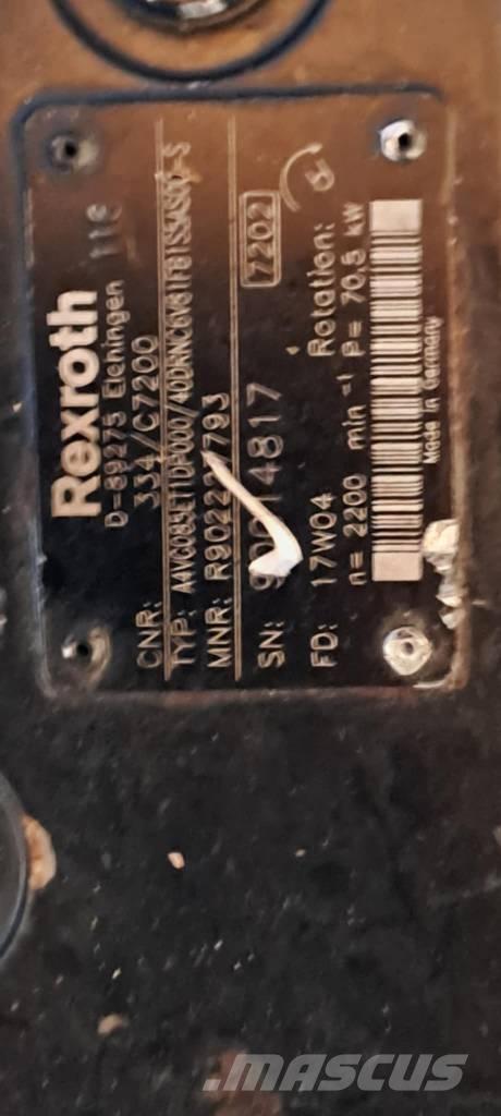 Rexroth A4VC085 Hydrauliikka