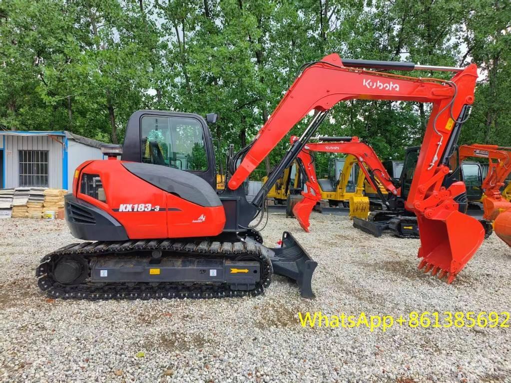 Kubota KX 183-3 Minikaivukoneet < 7t