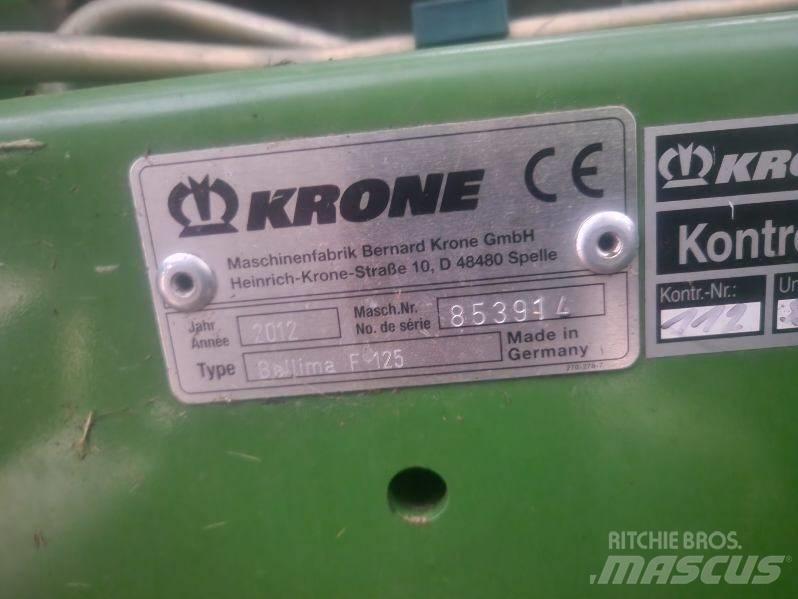 Krone Bellima F125 Pyöröpaalaimet
