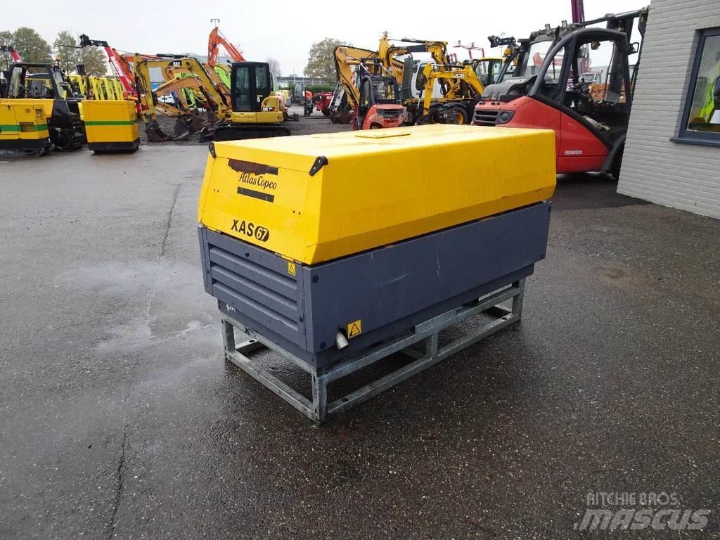 Atlas Copco XAS67 Kompressorit