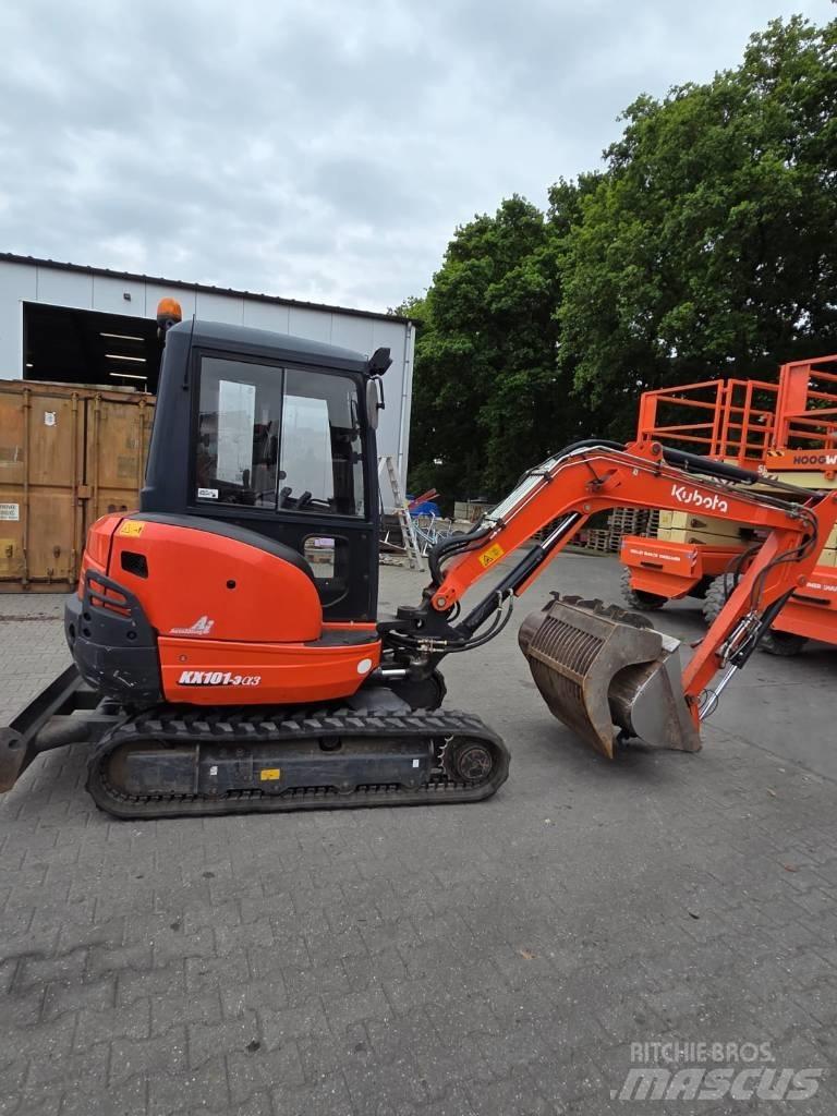 Kubota KX 101-3 A Minikaivukoneet < 7t