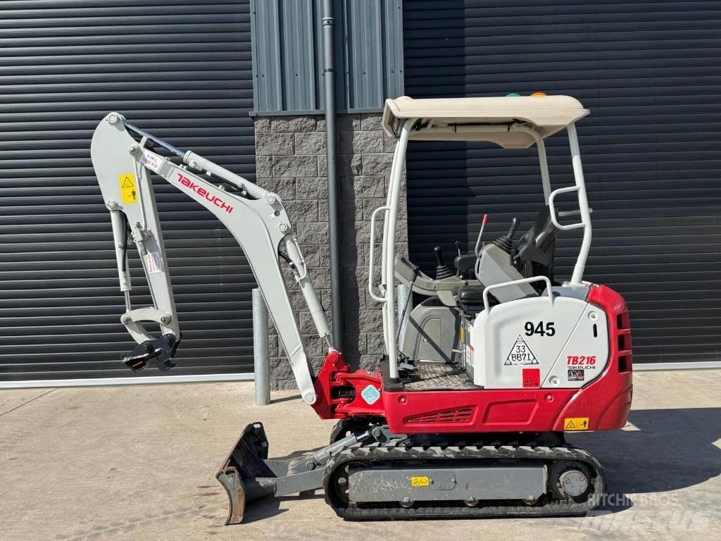 Takeuchi TB 216 Minikaivukoneet < 7t