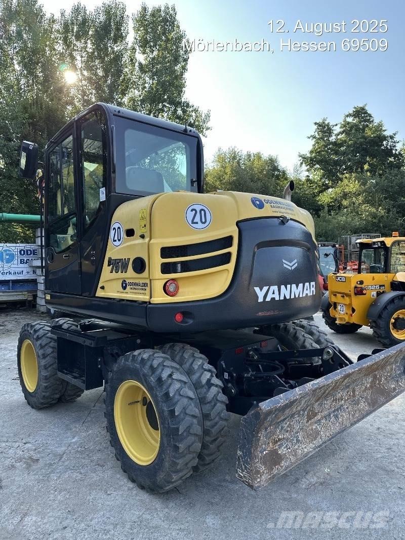 Yanmar B75W Pyöräkaivukoneet